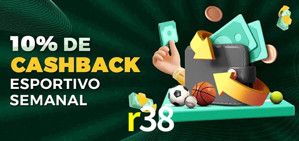 10% de bônus de cashback na r38