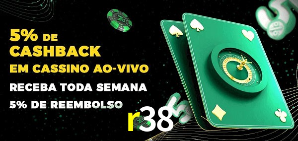 Promoções do cassino ao Vivo r38